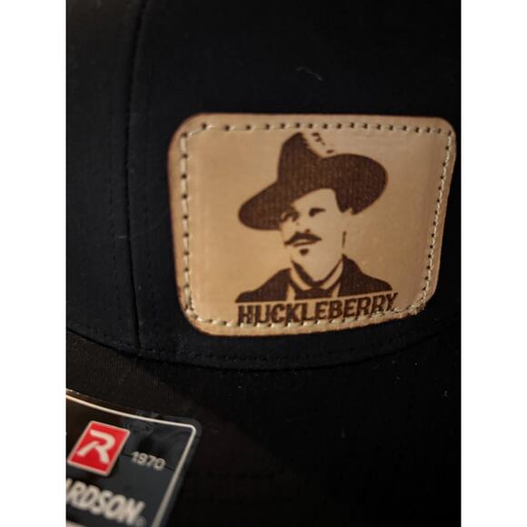 Richardson 112 Snapback Truck Cap with leather Patch - Picture 2 of 7